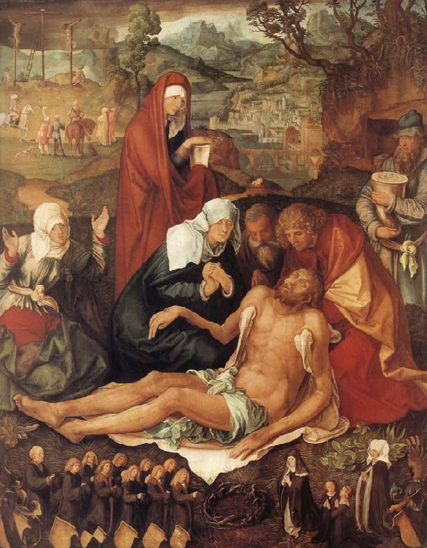 Albrecht Durer Lamentation for christ Spain oil painting art